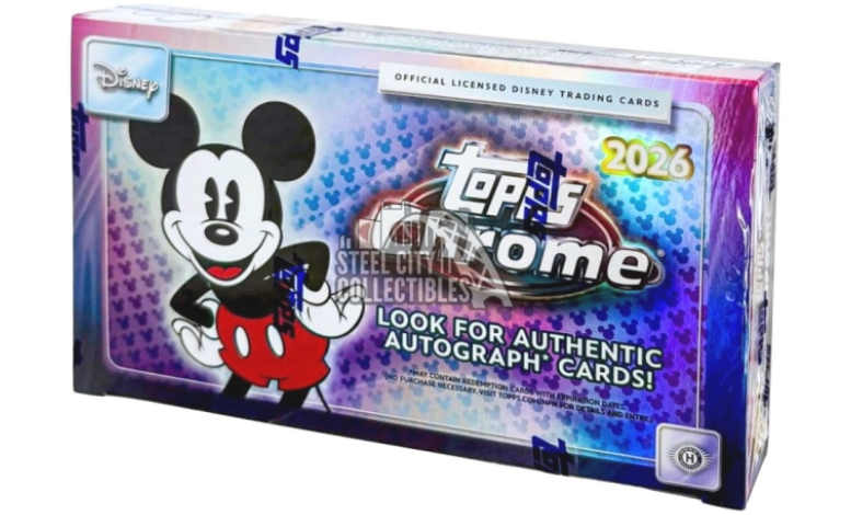 Fantaswick’s 2026 Topps Chrome Disney Giveaway Is Here! ✨