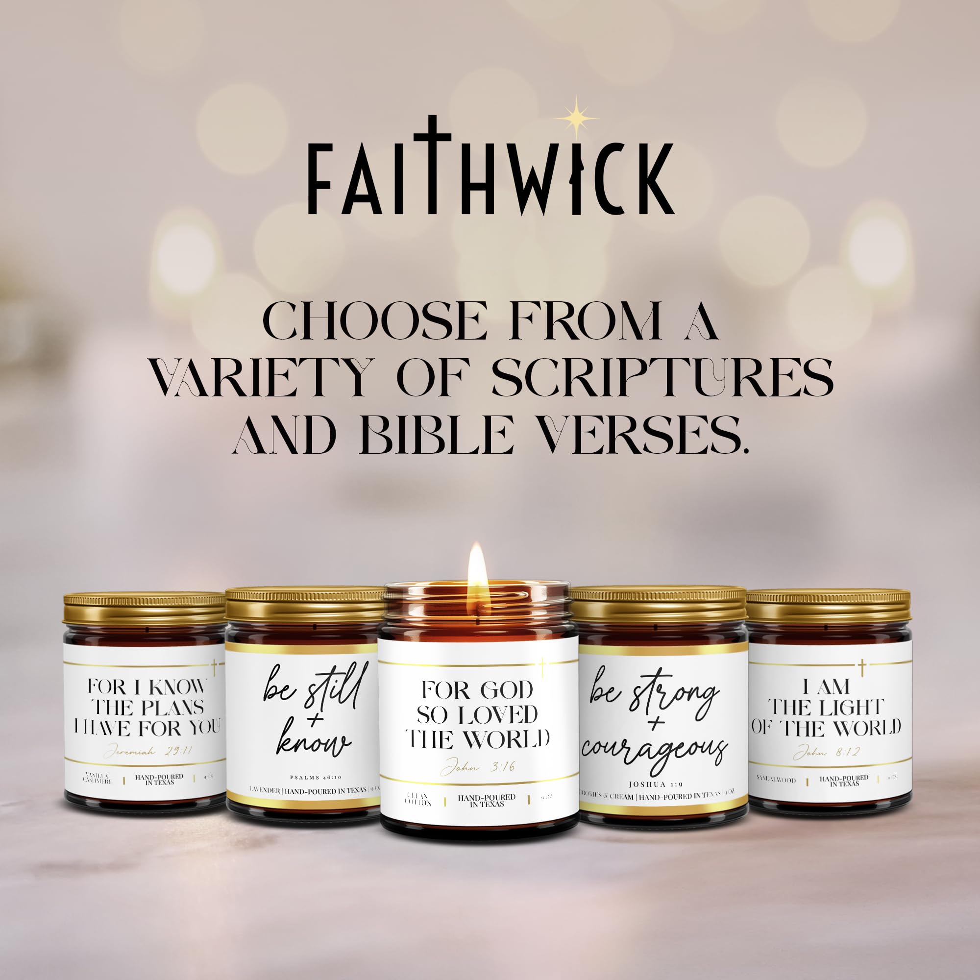 Faithwick: The Scripture Candle Collection