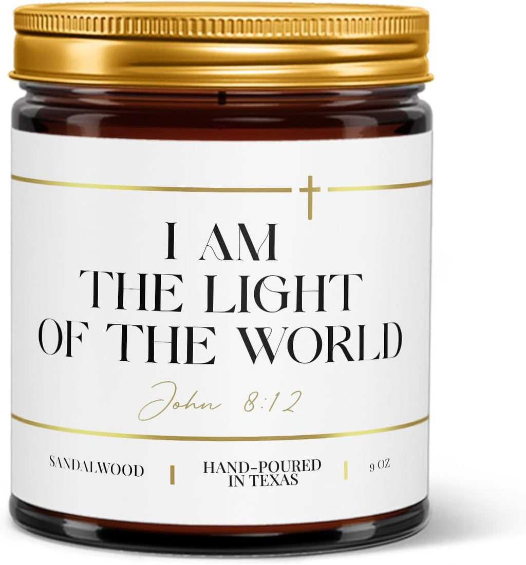 Faithwick: John 8:12 Candle – Light of the World