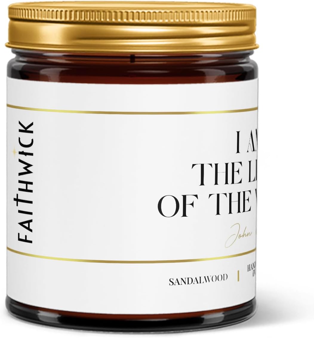 Faithwick: John 8:12 Candle – Light of the World
